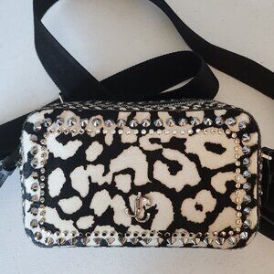 Jimmy Choo Studded Camera Bag "EUC"